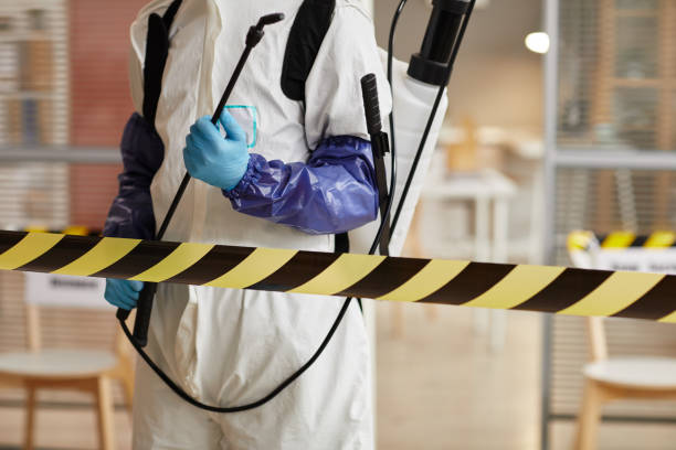 Professional Blood Cleanup technician working in Bridgton, ME
